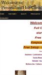 Mobile Screenshot of personalizedholycards.com